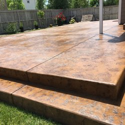 Borunda Concrete - nothing beats having a cookout with a bunch of good friends in the summer time. What better way to do it then on a nice spacious patio