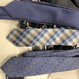 These were the nice cheapest options (still $45 each). And you can somewhat see the mess of a counter that was next to the tie stand These were the nice cheapest options (still $45 each). And you can somewhat see the mess of a counter that was next to the tie stand