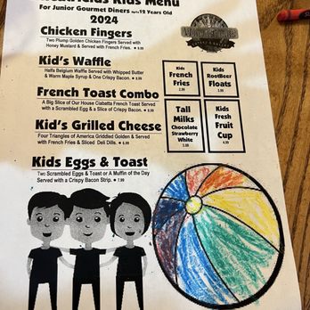 Wheatfields Eatery and Bakery - Children's menu. No drink included. - American Near Me - Omaha, Nebraska
