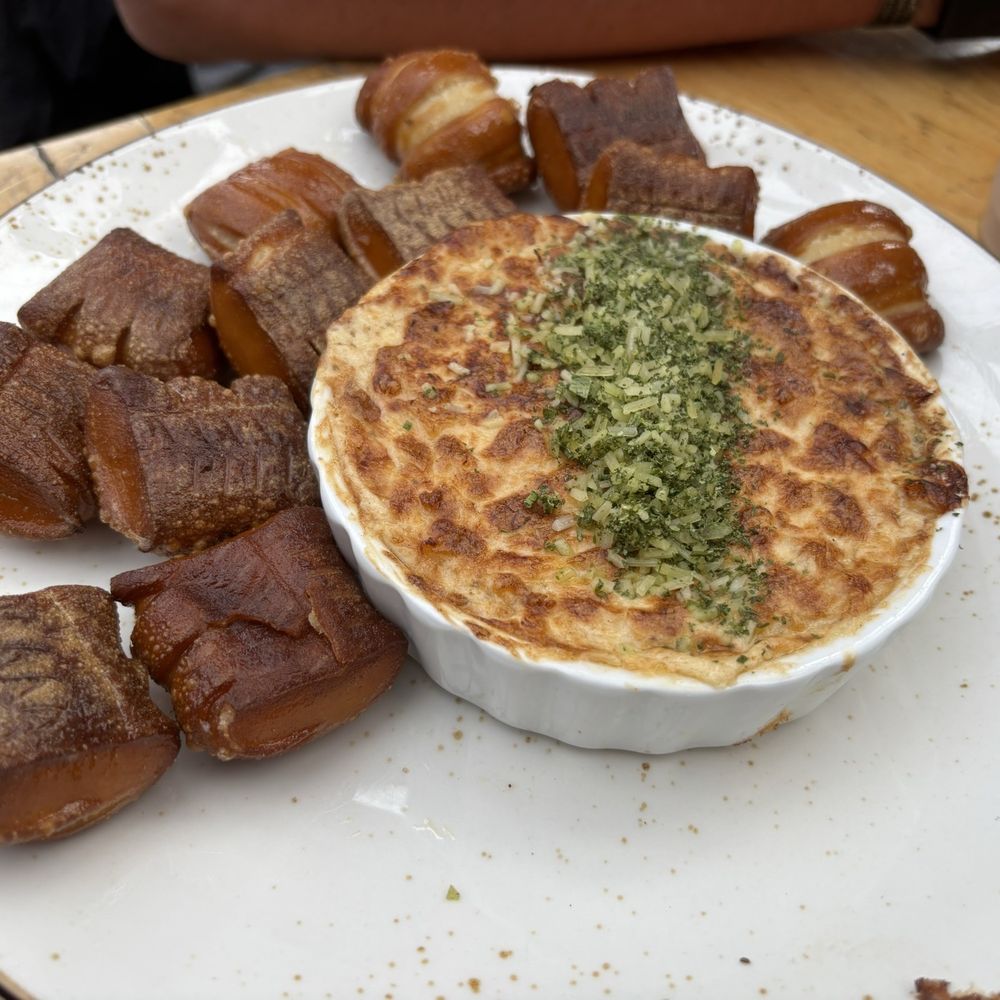 Crooked Hammock Brewery - Old Bay Crab Dip - New American Near Me - North Myrtle Beach, South Carolina Crooked Hammock Brewery - Old Bay Crab Dip - New American Near Me - North Myrtle Beach, South Carolina