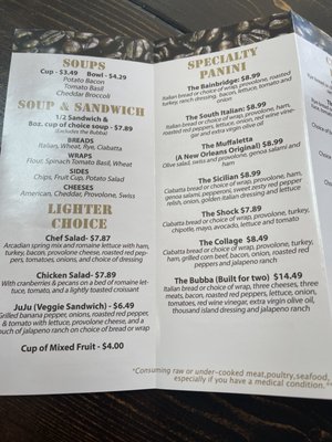 Menu photo 3 The Bean Cafe Bainbridge, GA Menu photo 3 The Bean Cafe Bainbridge, GA