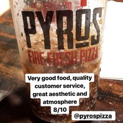 PYRO'S Fire Fresh Pizza