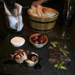 La Cabane - Cheese and meats platter. Gorgeous.
