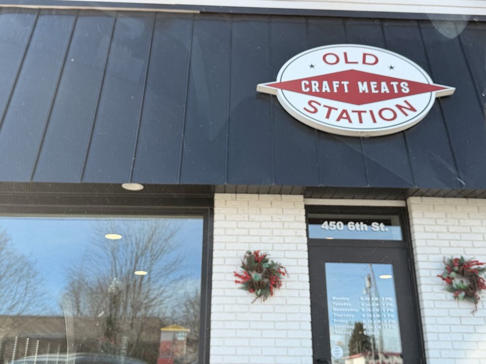 Old Station Craft Meats Logo
