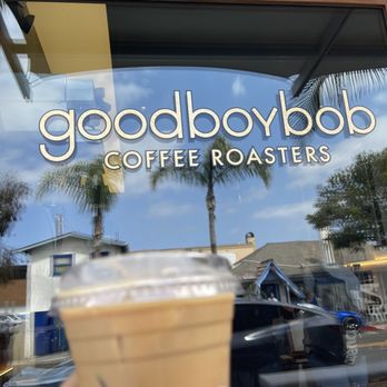 Goodboybob Coffee Roasters - Outside (almond milk latte with vanilla syrup (home-made!) - Coffee & Tea Near Me - Manhattan Beach, California Goodboybob Coffee Roasters - Outside (almond milk latte with vanilla syrup (home-made!) - Coffee & Tea Near Me - Manhattan Beach, California