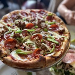 Mountain pizza, medium size