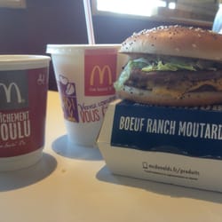 Mc Donald's - Tasty - beef patty with tomato, onion, lettuce & mustard dressing