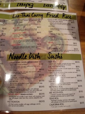 Menu photo 5 Ban Moon San Angelo, TX