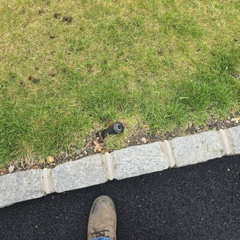 Chris's Lawn Service - Broken sprinkler. They ran out over with their machine and snapped it from the pipe at the base. - Landscaping Near Me Chris's Lawn Service - Broken sprinkler. They ran out over with their machine and snapped it from the pipe at the base. - Landscaping Near Me