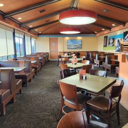 One of two dining areas.