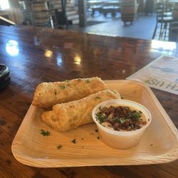 Hops Kitchen - Whiskey BBQ eggrolls