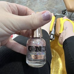 Luxury Nail Bar In Turkey Creek - The prettiest polish ever (on my toes)