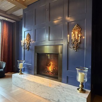 Hotel Vin - Fireplace in lobby - Hotels Near Me - Grapevine, Texas