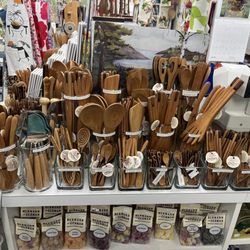 Scandinavian Gifts Baked Goods & Grocery - Gorgeous handmade cherry wood utensils