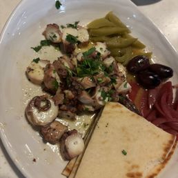 Grilled Octopus - yum!