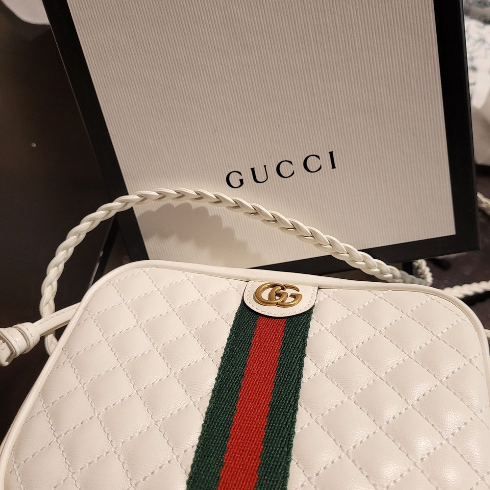 Gucci Outlet - $600 from ~$1200 "Camera" bag, love the braided strap - Men's Clothing Near Me - Cabazon, California Gucci Outlet - $600 from ~$1200 "Camera" bag, love the braided strap - Men's Clothing Near Me - Cabazon, California