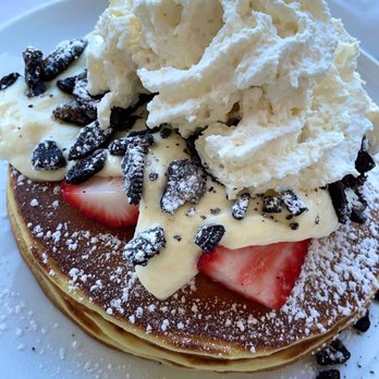 OUI Pancake N Eggs - Strawberry Oreo mascarpone pancake - American Near Me - Temecula, California OUI Pancake N Eggs - Strawberry Oreo mascarpone pancake - American Near Me - Temecula, California