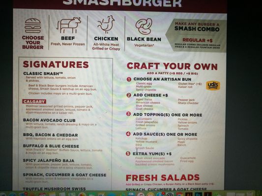 Menu photo 3 Smashburger Calgary, AB Menu photo 3 Smashburger Calgary, AB
