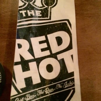 Red Hot - Always makes me giddy opening this menu!! - Hot Dogs Near Me - Tacoma, Washington Red Hot - Always makes me giddy opening this menu!! - Hot Dogs Near Me - Tacoma, Washington