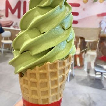 Mixue - Matcha soft serve - Ice Cream & Frozen Yogurt Near Me - Sunnyvale, California