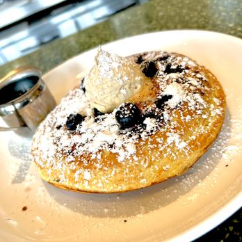 Paperboy South - Pancake, with blue berries - Breakfast & Brunch Near Me - Austin, Texas
