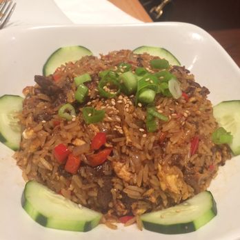 Bonchon Costa Mesa - House fried rice w/ galbi - Chicken Wings Near Me - Costa Mesa, California