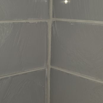 Team 1 Restoration - Sloppy tile job also should be caulk in the corners - Damage Restoration Near Me - Temecula, California Team 1 Restoration - Sloppy tile job also should be caulk in the corners - Damage Restoration Near Me - Temecula, California