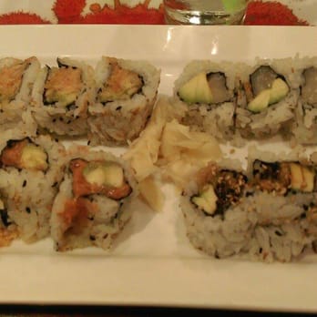 Sushi Yoshi - Half rolls! Spicy Tuna, spicy scallop crunch, eel&avocado, yellowtail - Sushi Bars Near Me - Vienna, Virginia Sushi Yoshi - Half rolls! Spicy Tuna, spicy scallop crunch, eel&avocado, yellowtail - Sushi Bars Near Me - Vienna, Virginia
