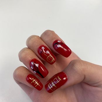 West 71 Spa Nails - SnS set with gel design - Nail Salons Near Me - Bee Caves, Texas
