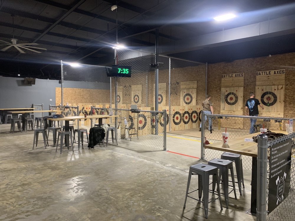 BATTLE AXES CLOSED Updated September 2024 401 Outlet Center Dr