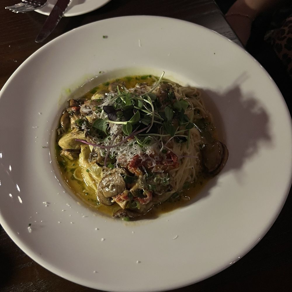 Corso Italian Steak - Capellini!!! Wild mushroom, artichokes, and sun dried tomatoes. - Steakhouses Near Me - Boise, Idaho