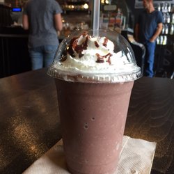 Café Jacob - Hot chocolate frappé! Amazing!