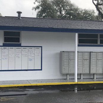 Silver Springs RV Park - The calendar of daily events and the mailboxes at the office area. - RV Parks Near Me - Silver Springs, Florida Silver Springs RV Park - The calendar of daily events and the mailboxes at the office area. - RV Parks Near Me - Silver Springs, Florida