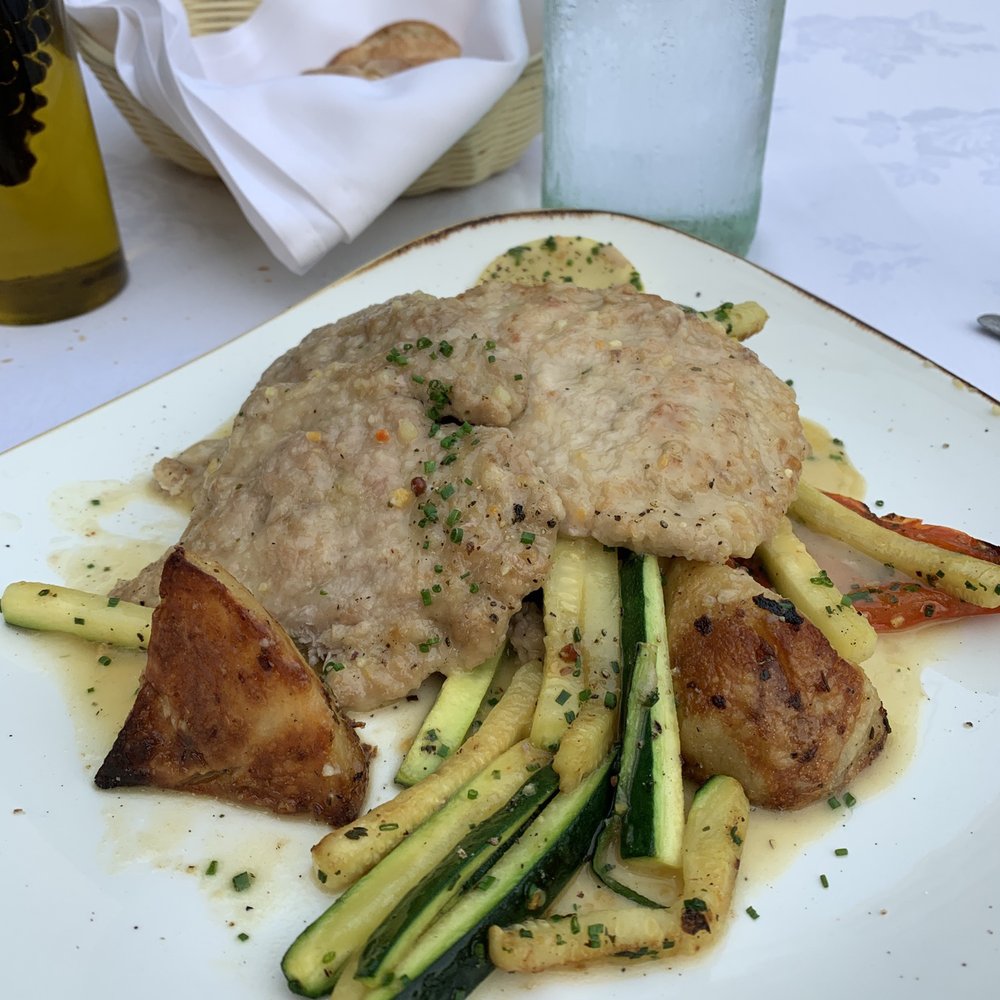 Veal Limone w roast potatoes Veal Limone w roast potatoes