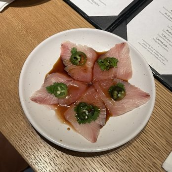 Nori Bar - Hamachi carpaccio - Sushi Bars Near Me - Honolulu, Hawaii