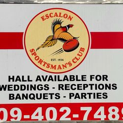 Escalon Sportsman's Club - Exterior Signage (10/09/24). #EscalonSportsmansClub #Escalon