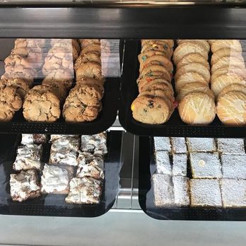 Cookie Brokers Bakery of Phoenix - Some of the goodies in the case - Bakeries Near Me - Phoenix, Arizona Cookie Brokers Bakery of Phoenix - Some of the goodies in the case - Bakeries Near Me - Phoenix, Arizona