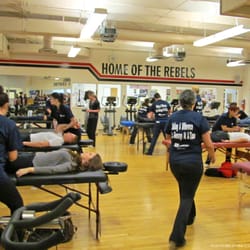 CDI College - Edmonton North - CDI College Massage Therapy Students at Jasper Place High School - All the Tables are Occupied