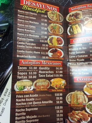 Menu photo 2 El Taco Loco Valley Village, CA Menu photo 2 El Taco Loco Valley Village, CA