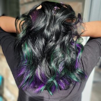 HourGlass Hair Studio - Pops Of Color with Hand-Tied Hair Extensions - Hair Salons Near Me - Arvada, Colorado HourGlass Hair Studio - Pops Of Color with Hand-Tied Hair Extensions - Hair Salons Near Me - Arvada, Colorado