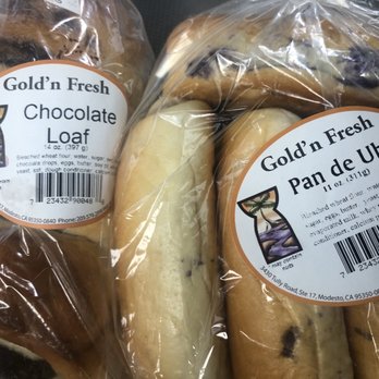 Gold'n Fresh Bakery - Chocolate Loaf & Pan de Ube - Bakeries Near Me - Modesto, California