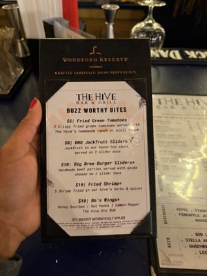 Menu photo 5 The Hive Bar & Grill Richmond, VA