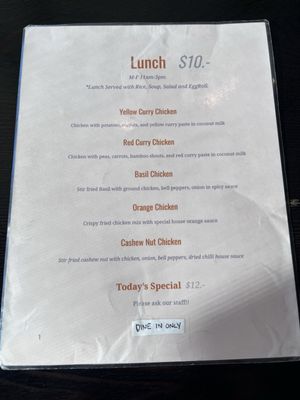 Menu photo 2 Sutha Thai Kitchen Tustin, CA