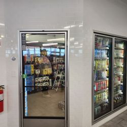 7-Eleven - Walk in freezer with alcohol!!!