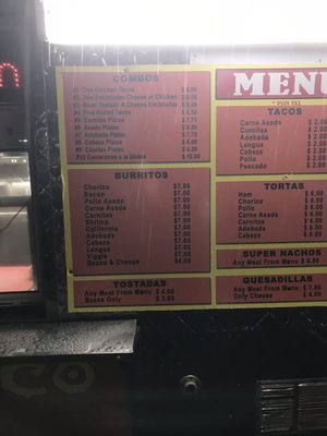 Menu photo 1 El Grullo Taco Las Vegas, NV