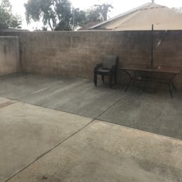 New concrete poured. New concrete poured.