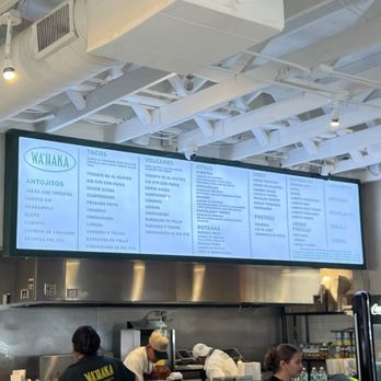 Wahaka - Menu inside - Beer Bar Near Me - Dunwoody, Georgia