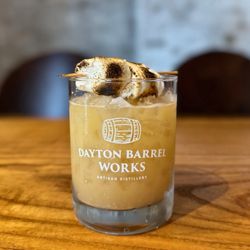 Dayton Barrel Works Artisan Distillery - S'mores old fashioned