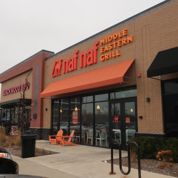 Naf Naf Grill - Strip mall storefront. - Middle Eastern Near Me - Schaumburg, Illinois
