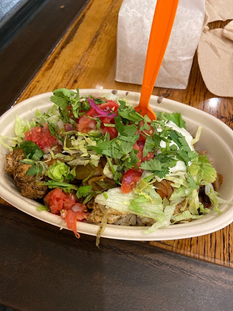 Food from Good Burrito